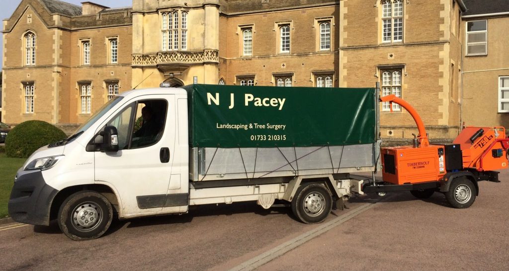 N J Pacey company car